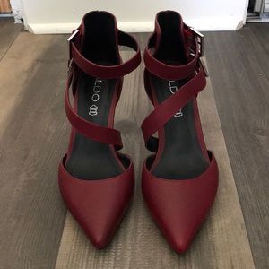 Aldo red heels